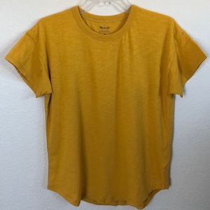 Madewell - Mustard T Shirt - Medium